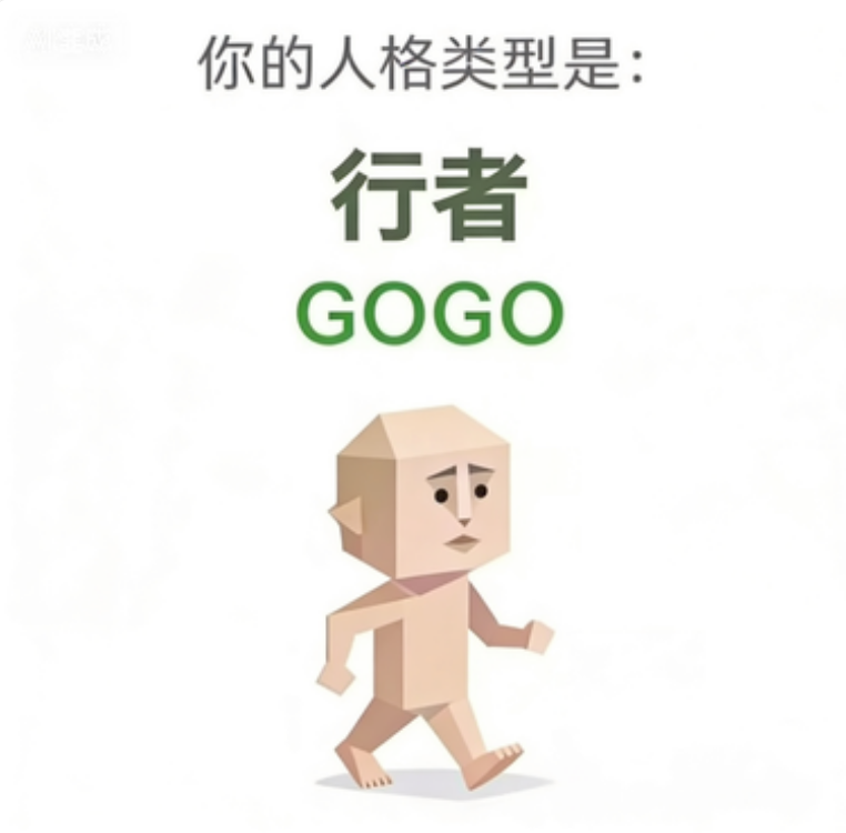 SBTI GOGO 行者 人格类型