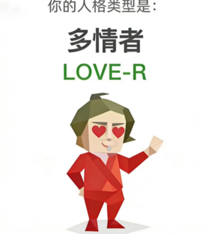 SBTI LOVE-R 多情者 人格类型