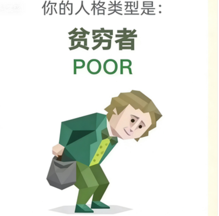SBTI POOR 贫困者 人格类型